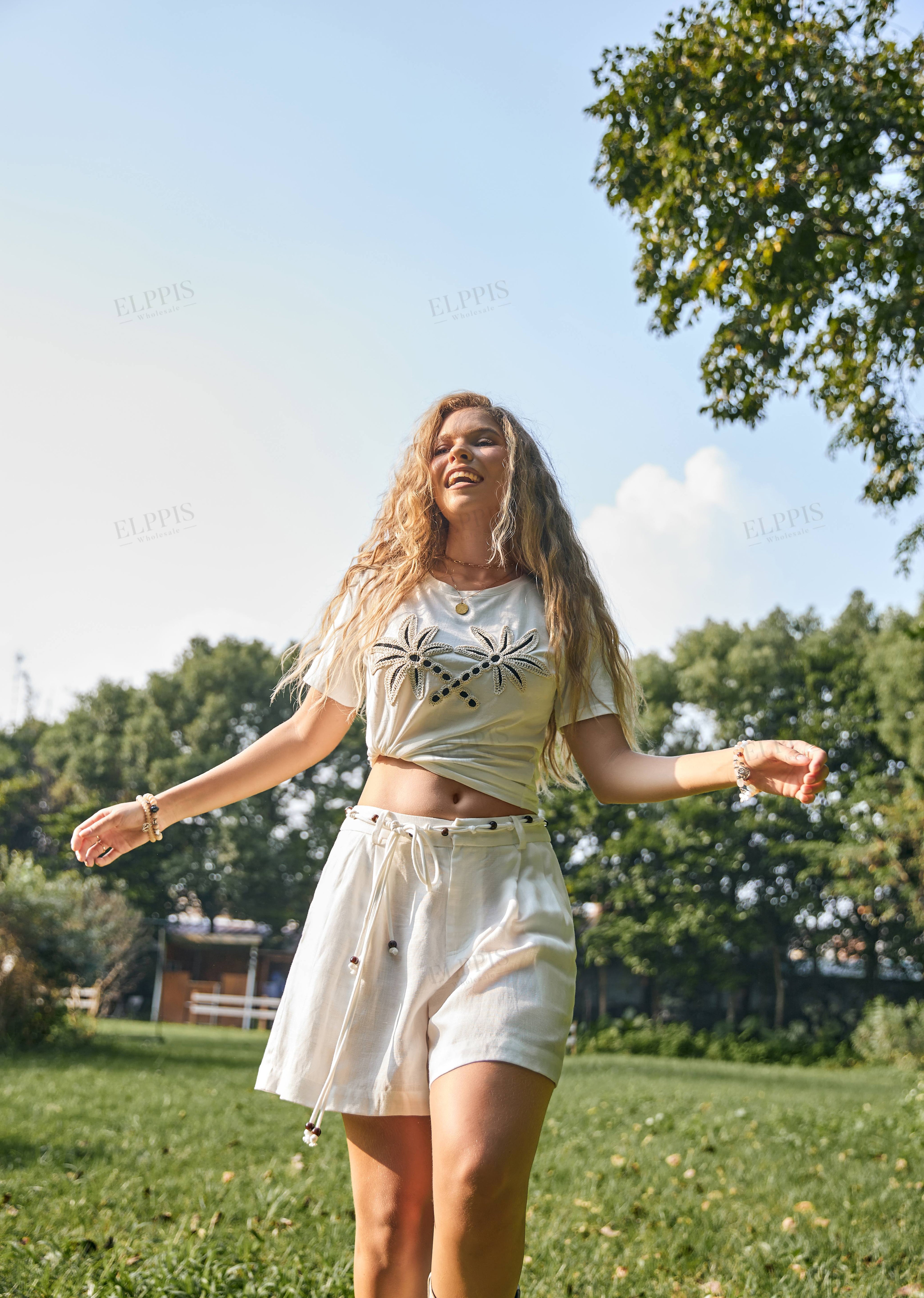 Ivory Crochet Sleeveless Vest