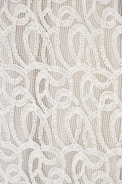 3D Floral Appliqué Lace Shift Dress product detail 5 – Elppis 1J6K08713BN