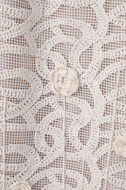 Sleeveless Fringe Hem Lace Vest product detail 3 – Elppis 1J6K08715BN