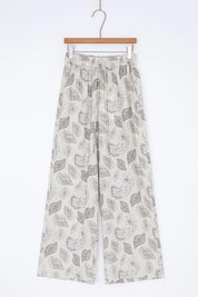 Elppis Beige Paisley Print Button-Front Sleeveless Vest, product packshot on white background — SKU 1J6D12455BR