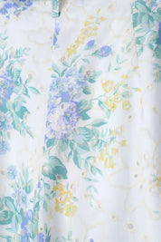 Pastel Floral Cotton Wide-Leg Pants — design detail 1