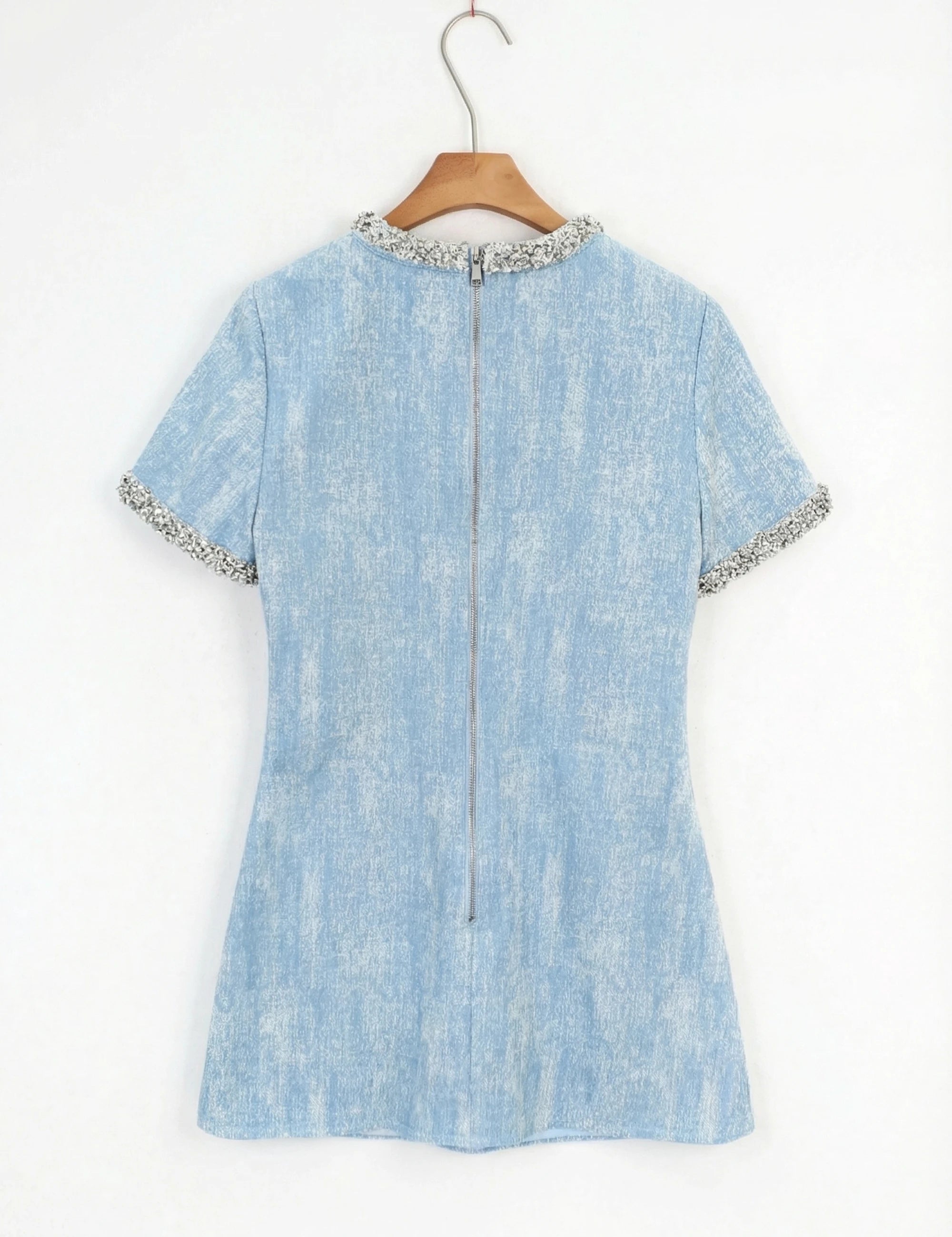Elppis Polyester Dress, product packshot on white background — SKU 1J6K09631BN