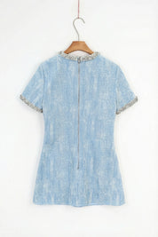 Elppis Polyester Dress, product packshot on white background — SKU 1J6K09631BN