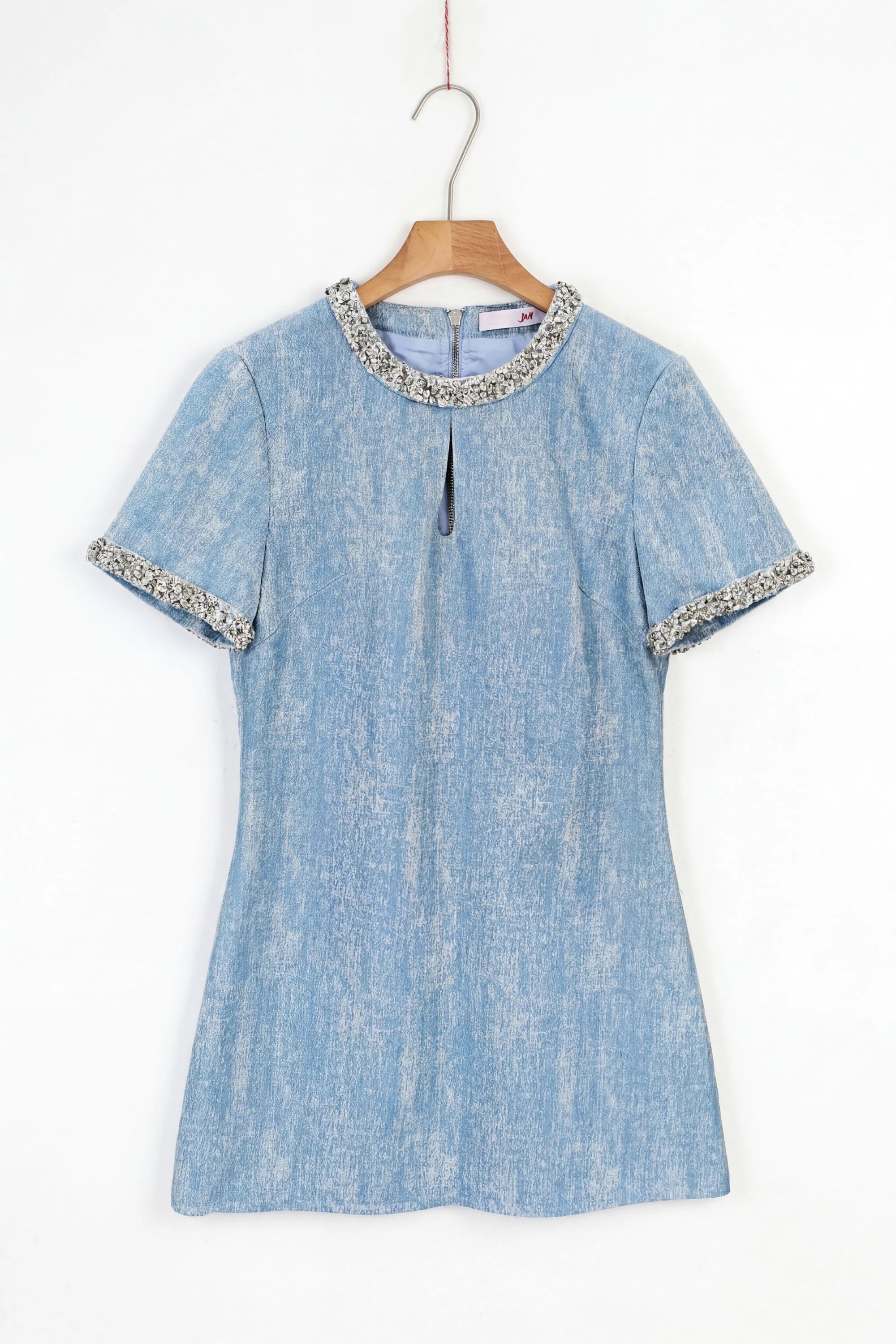 Elppis Polyester Dress, product packshot on white background — SKU 1J6K09631BN